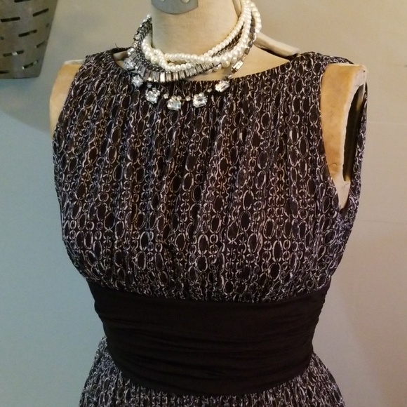 London Times Dresses & Skirts - London Times | Sheer Open Back Dress